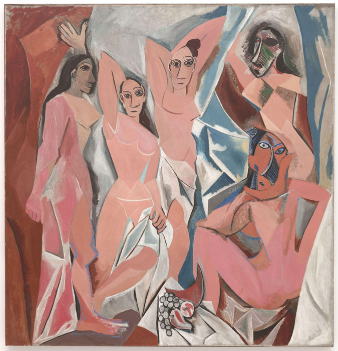  Domnisoarele din Avignon - Pablo Picasso
