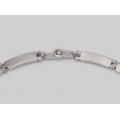 Colier choker Esprit din argint cu accente satinate | design contemporan anii 2000