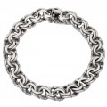 Brățară chainmaille Bismark unisex manufacturată în argint 