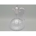 Carafă - decantor din cristal și argint | atelier Brilli Alvaro cca.1960