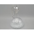 Carafă - decantor din cristal și argint | atelier Brilli Alvaro cca.1960