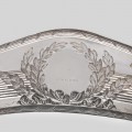 Fructieră neoclasică - centru de masă din argint cu bol din cristal | atelier Koch & Bergfeld - Germania cca. 1890 