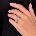 Inel cocktail din aur galben 18k decorat cu diamante naturale 0.85 CT | colecția Promesse 2024 -2025