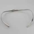 Elegant colier choker  Buckle Collar din argint | Franța cca.1960 - 1970