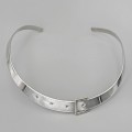 Elegant colier choker  Buckle Collar din argint | Franța cca.1960 - 1970