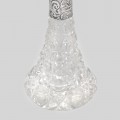 Flacon victorian pentru parfum edwardian din cristal și argint |  Marea Britanie anul 1899 