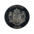 Medalie masonică din argint Carol II Regele României 1998 | 60 de ani de la instaurarea Dictaturii regale