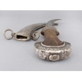 Pumnal berber Koummya cu teacă din argint și mâner din corn de rinocer | Maroc secol XIX